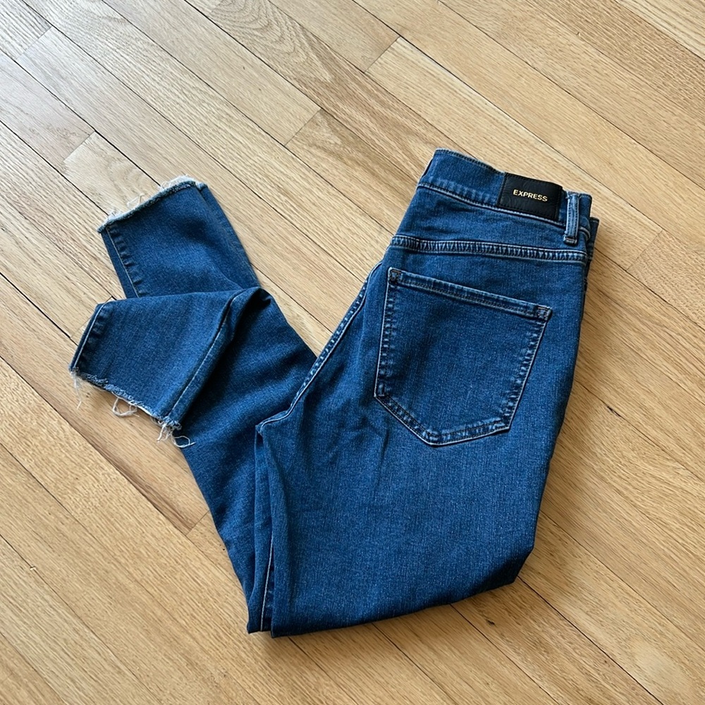 Express Cropped Skinny High Rise - 8